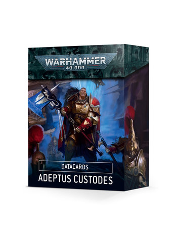Warhammer 40K Datacards - Adeptus Custodes (ENG)