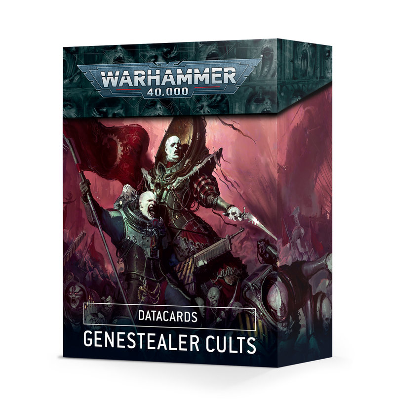 Warhammer 40K Datacards Genestealer Cults (ENG)