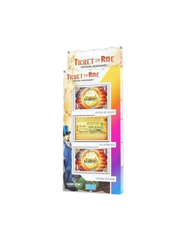 Gamegenic Les Aventuriers du Rail - Art Sleeves