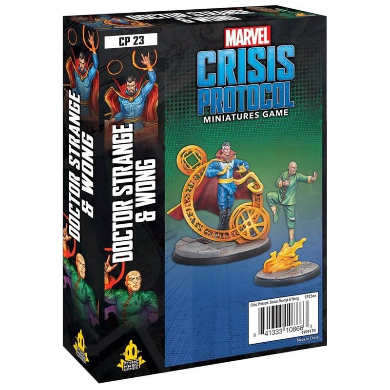 Atomic Mass Game Marvel Crisis Protocol - Dr. Strange and Wong Character Pack (ENG)