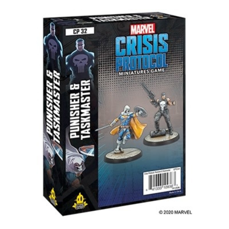 Atomic Mass Game Marvel Crisis Protocol - Punisher and Taskmaster Character Pack (ENG)