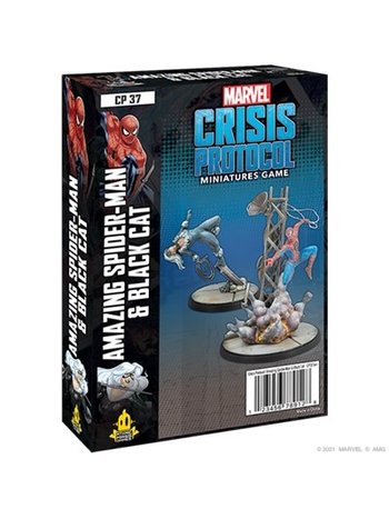 Atomic Mass Game Marvel Crisis Protocol - Spider-Man and Black Cat Character Pack (ENG)