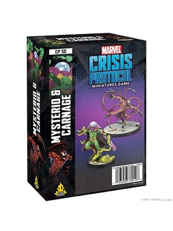 Atomic Mass Game Marvel Crisis Protocol - Mysterio and Carnage Character Pack (ENG)