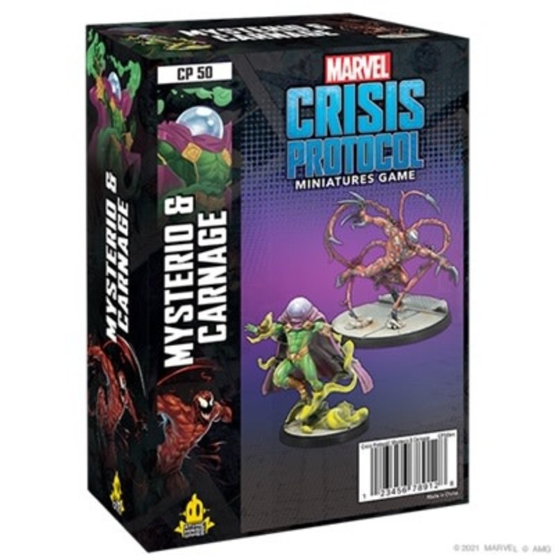 Atomic Mass Game Marvel Crisis Protocol - Mysterio and Carnage Character Pack (ENG)
