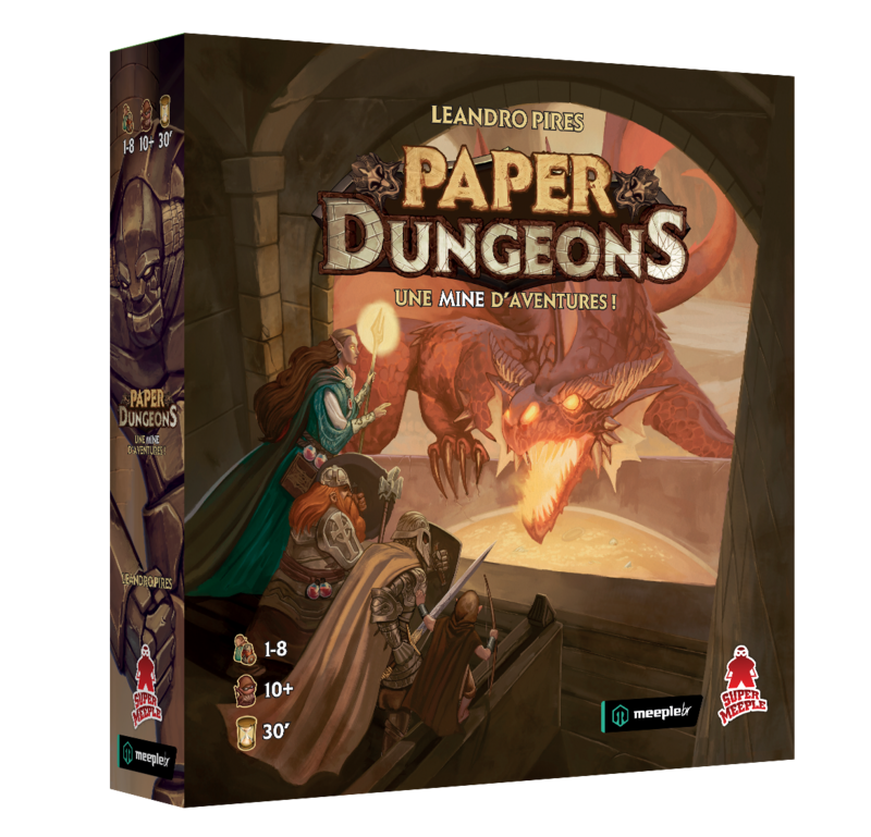 Super Meeple Paper Dungeons (FR)