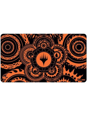 Ultra Pro Magic the Gathering Playmat - Mana 7 Color Wheel