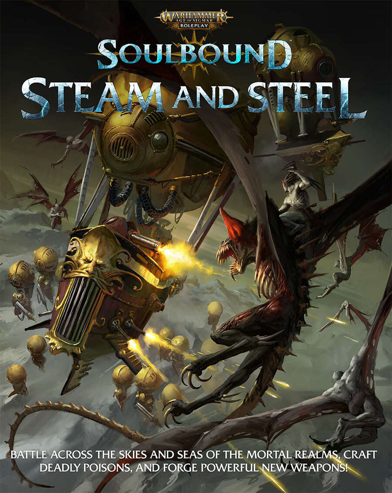 Cubicle 7 Warhammer Age of Sigmar - Soulbound Steam and Steel (ENG)