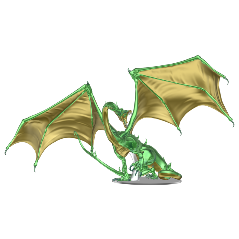 Wizkids Adult Emerald Dragon Prenium