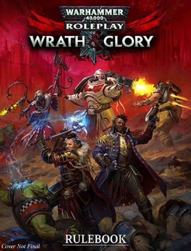 Cubicle 7 Warhammer 40k Wrath and Glory Rulebook Resived