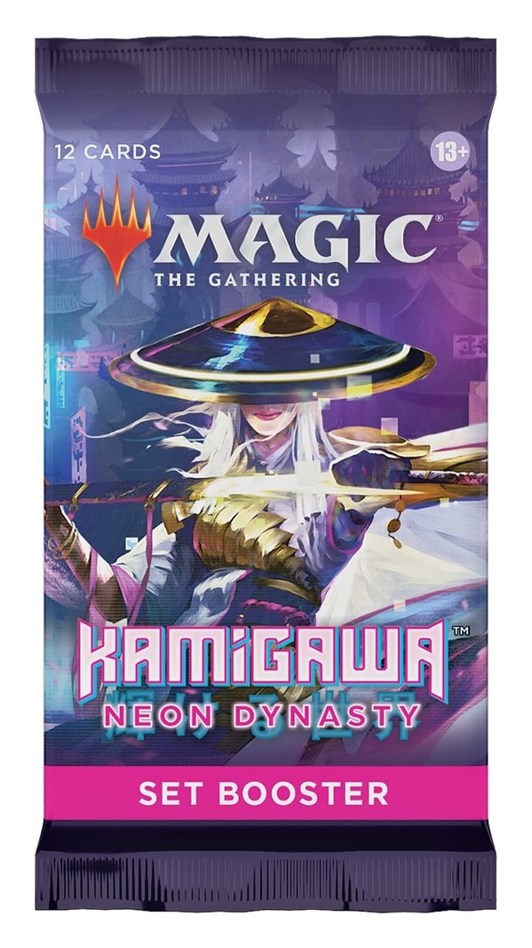 Magic The Gathering Magic the Gathering Kamigawa Neon Dynasty Set Booster Pack