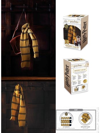 Eaglemoss Harry Potter - Knitting Kit Infinity Scarf Hufflepuff