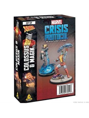 Atomic Mass Game Marvel Crisis Protocol - Colossus and Magik