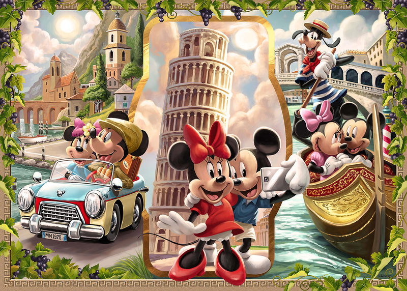 Ravensburger Mickey et Minnie en  Vacances