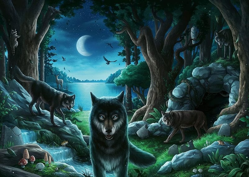 Ravensburger Escape Puzzle - Curse of the Wolves