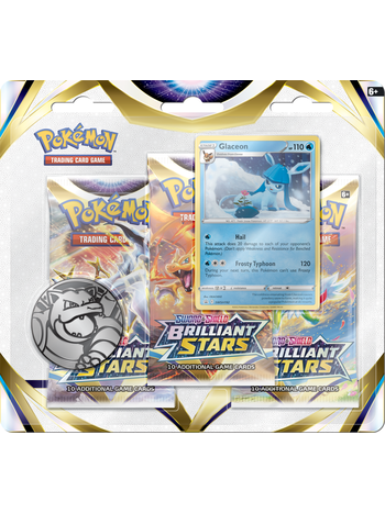 Pokemon Pokemon - Brilliant Stars Glaceon + 3 Booster Pack