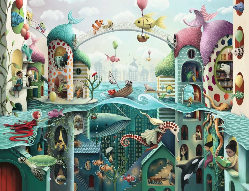 Ravensburger Si les Poissons Pouvaient Marcher