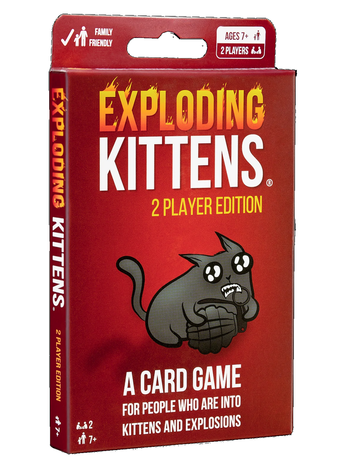 Exploding Kittens Exploding Kittens 2 Player Edition (ENG)