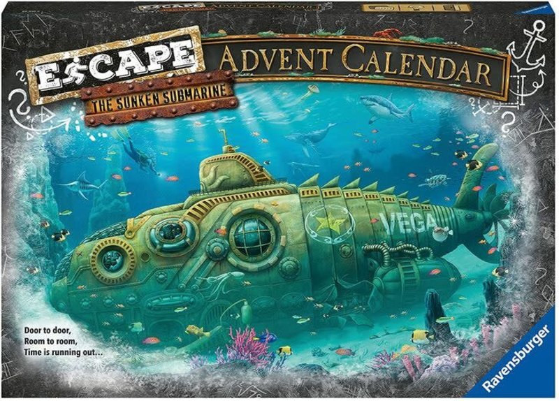 Ravensburger Escape Puzzle - Submarine Advent Calendar (ENG)