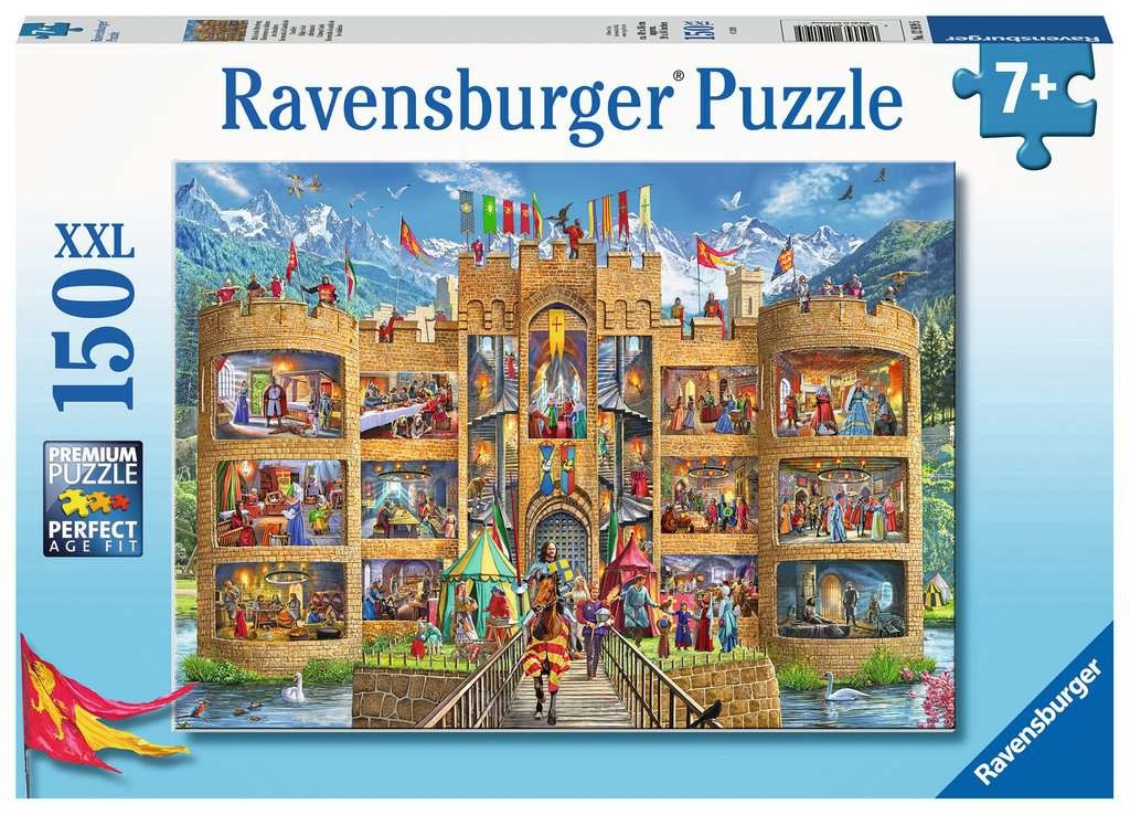 Puzzle 200 pièces : Vue sur le château des chevaliers - N/A