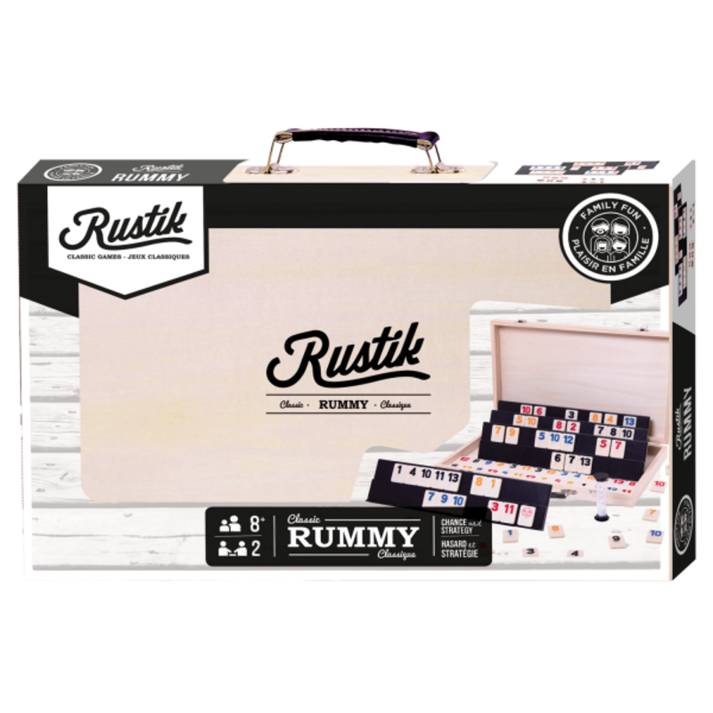 Rustik Rustik - Rummy valise en Bois Deluxe Multi