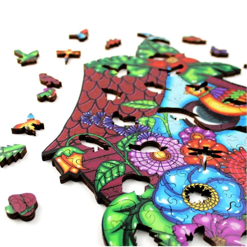 Jacarou Birdie Wooden Puzzle