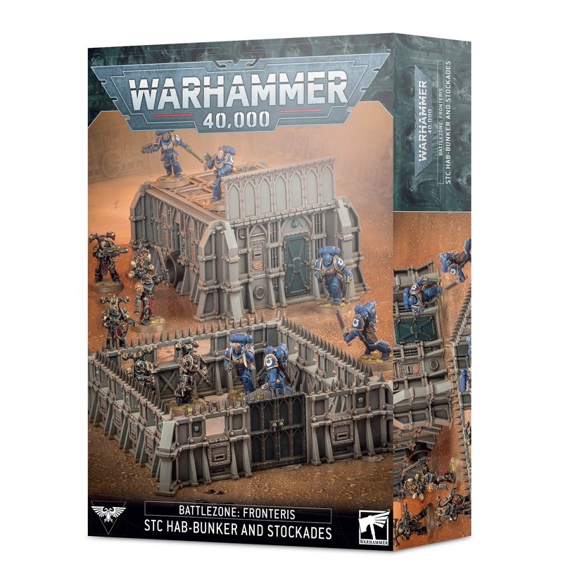Warhammer 40K Battlezone - STC Hab-Bunker and Stockades