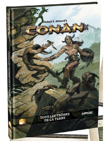 Funforge Conan - Recueil de Scénarios - Tous les Trônes de la Terre FR