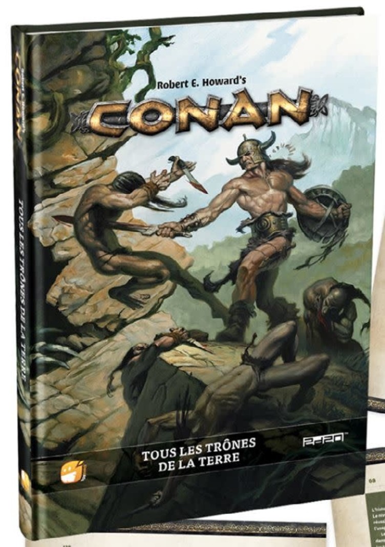 Funforge Conan - Recueil de Scénarios - Tous les Trônes de la Terre FR