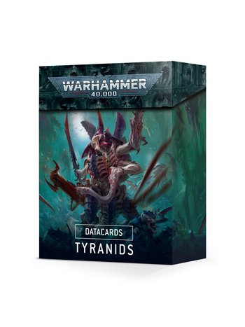 Warhammer 40K Datacards Tyranids ENG