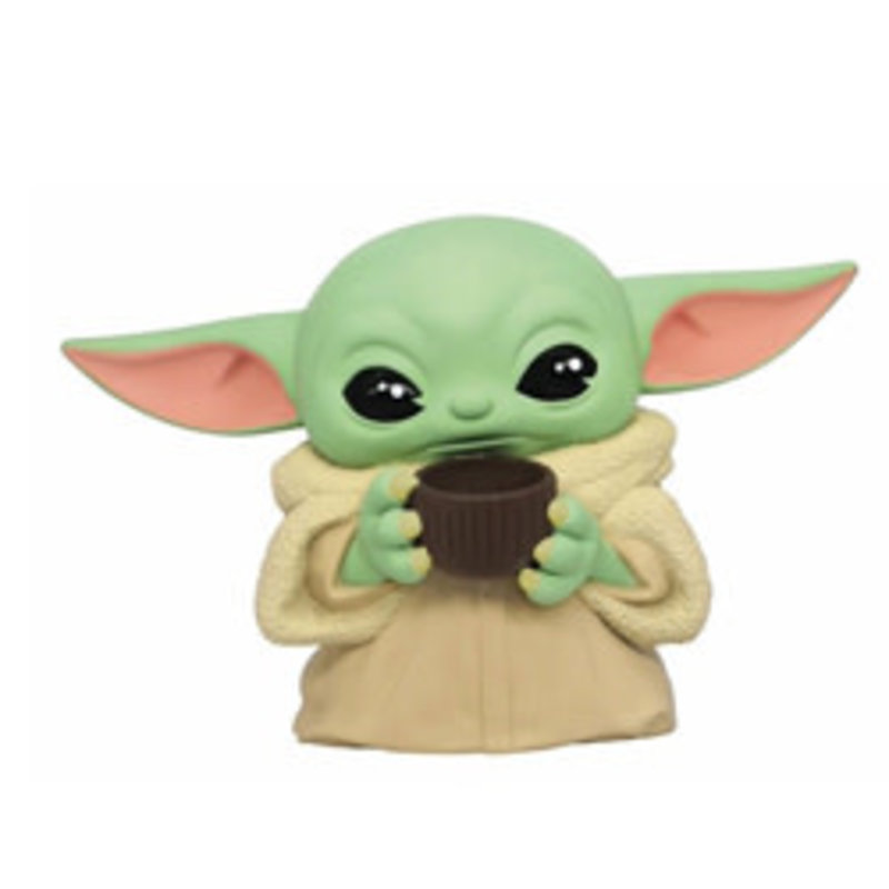 Figural Bank Mandalorian The Child with Cup