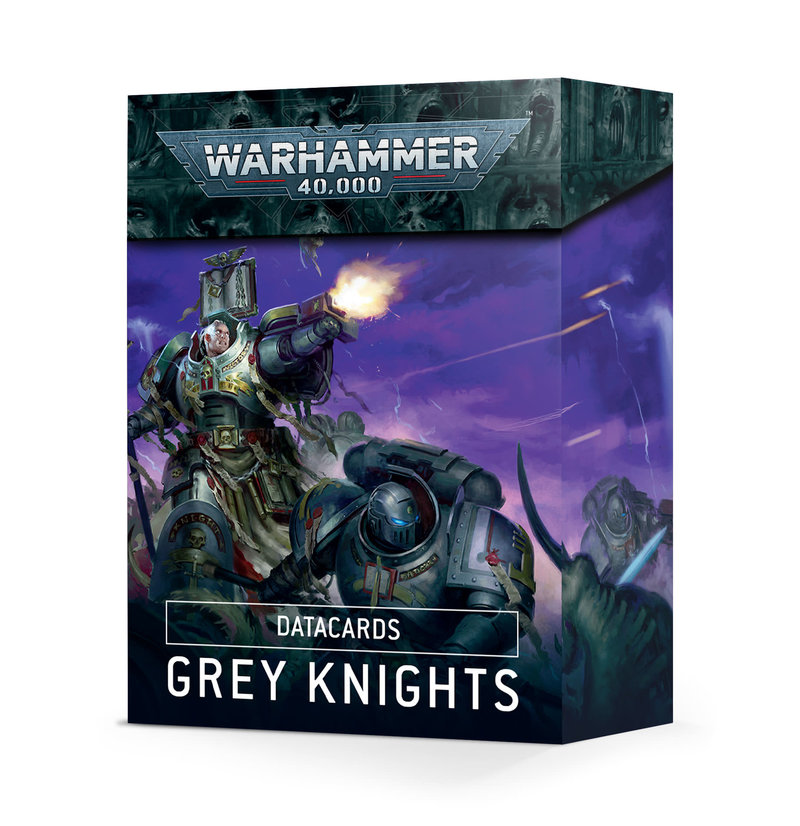 Warhammer 40K Datacards Grey Knights ENG