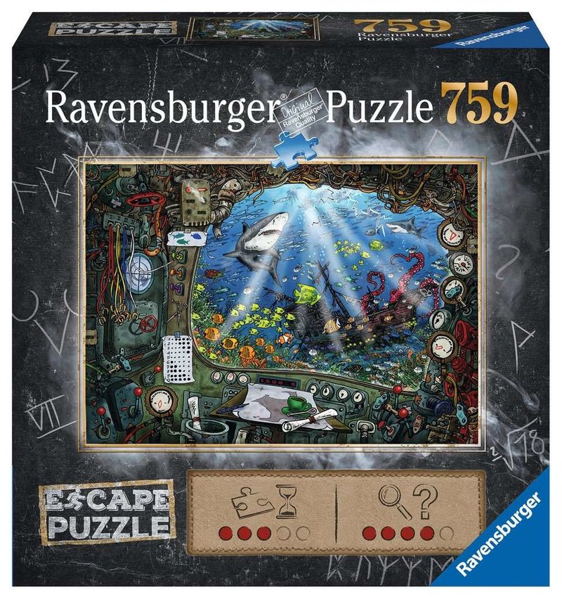 Ravensburger Escape Puzzle - Dans le sous-marin