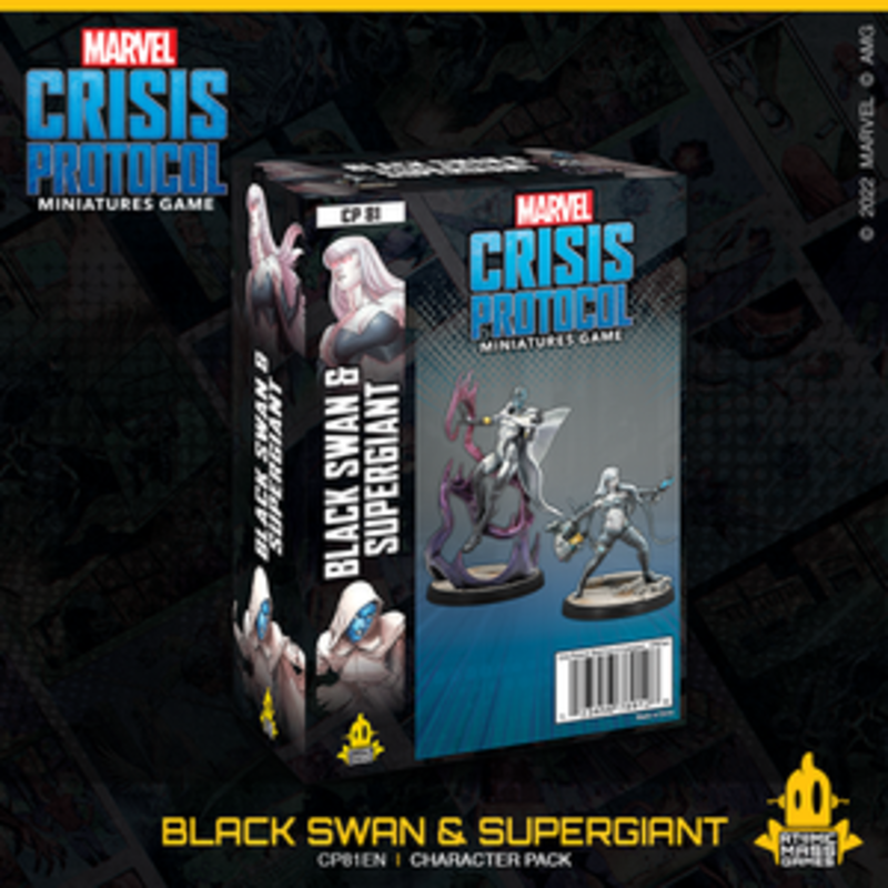 Marvel Crisis Protocol Mavel Crisis Protocol - Black Swan & Supergiant Character Pack