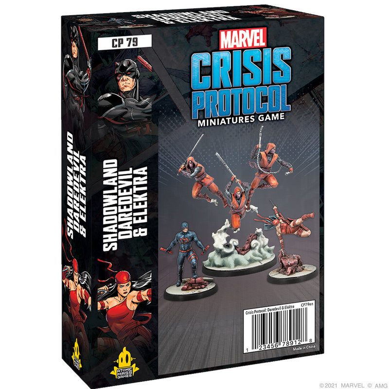Marvel Crisis Protocol Marvel Crisis Protocol - Shadowland Daredevil & Elektra