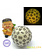 Bescon 100 sided dice - white that glows yellow in the dark