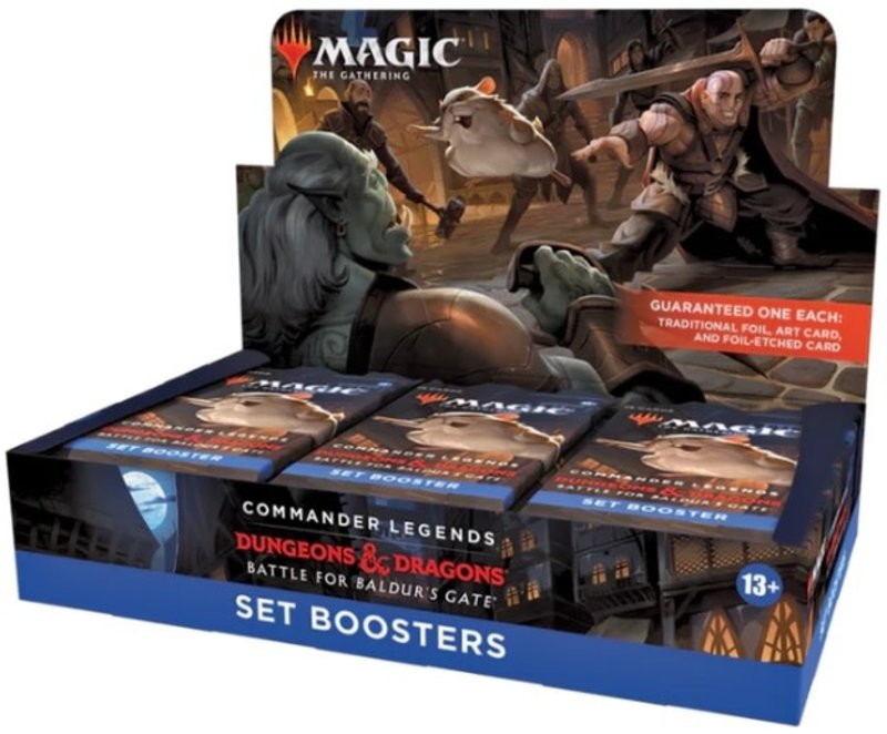 Magic The Gathering Magic the Gathering - Commander Legends - Battle for Baldur's Gate Set Booster Box