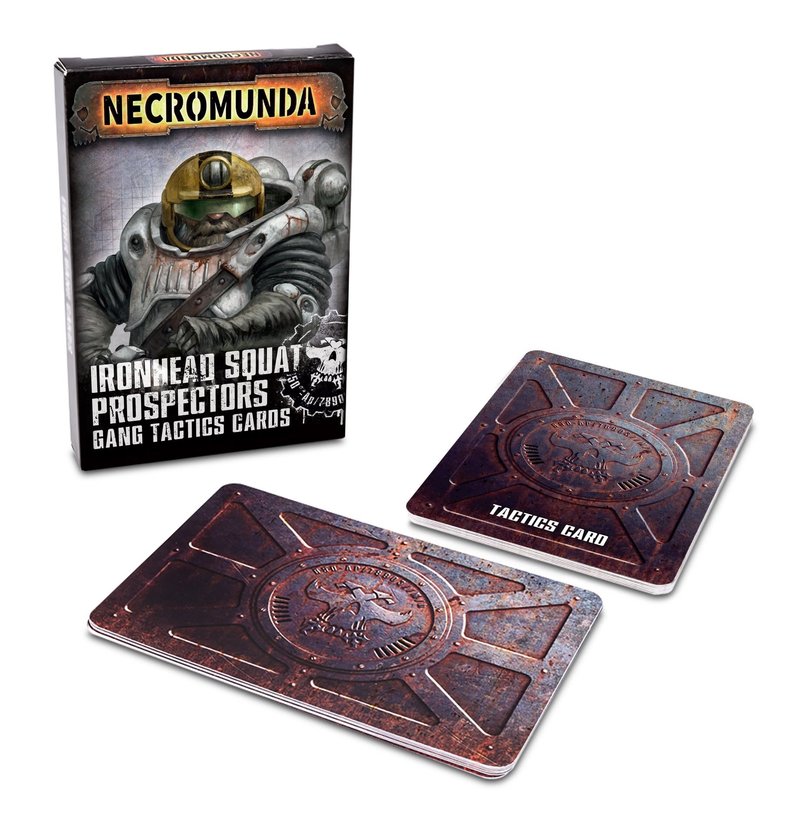 Necromunda Necromunda - Ironhead Squad Prospector Tactics Cards