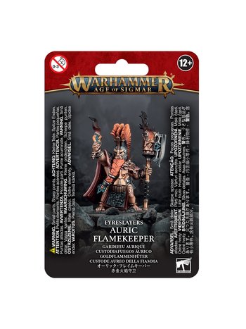 Age of Sigmar Fyreslayers - Auric Flamekeeper