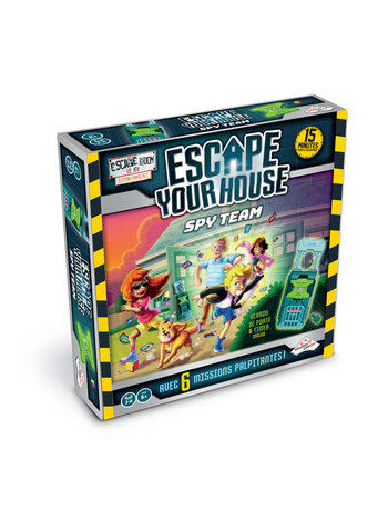 Escape Room Le Jeu - Escape Your House Spy Team (FR)