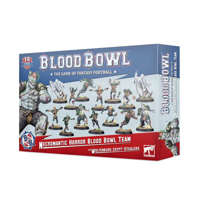 Blood Bowl BloodBowl - Necromantic Horror Team - The Wolfenburg Crypt-Stealers