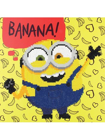 Diamond Dotz Minion Banana! Dotz Box