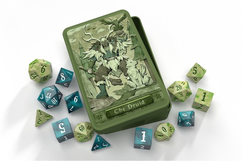BNG Dice Set - The Druid
