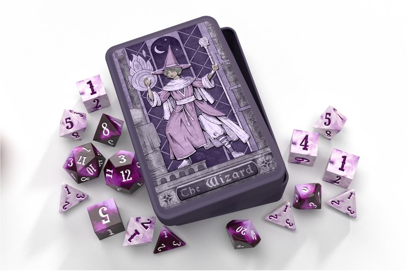 BNG Dice Set - The Wizard