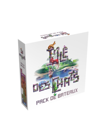 Lucky Duck  Games L'Île des chats - Pack de Bateaux (FR)