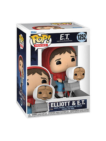 Funko Pop! POP! Movies E.T. - Elliot with E.T. in bike basket