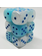 Chessex Brique 12 D6 Gemini Turquoise/White - Blue