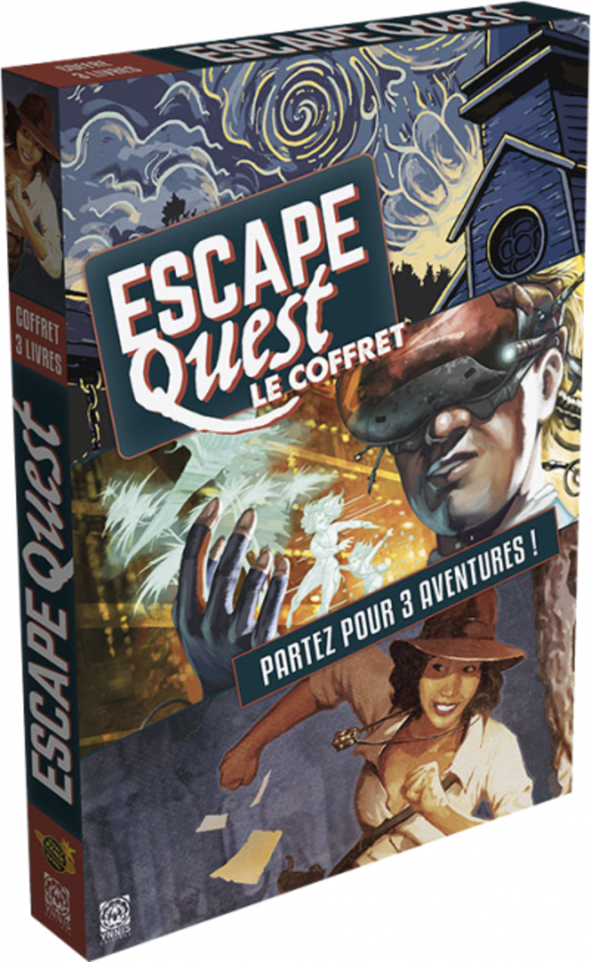 Don't Panic Games Escape Quest - Le Coffret Tome 1 à 3 (FR)