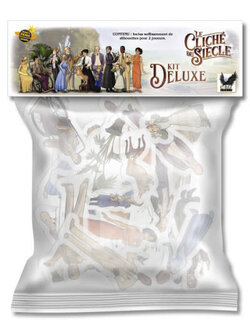 Don't Panic Games Le Cliché du Siècle - Kit Deluxe Silhouettes Transparentes