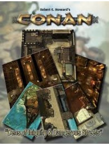 Funforge Conan - Tuiles Lieux de Perdition