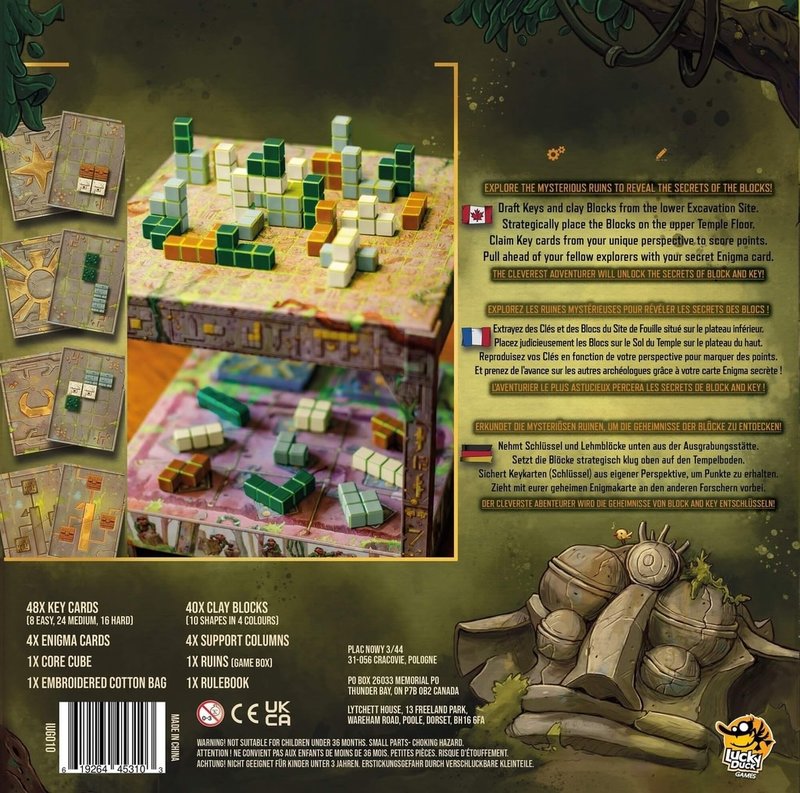 Lucky Duck  Games Block And Key (ML)